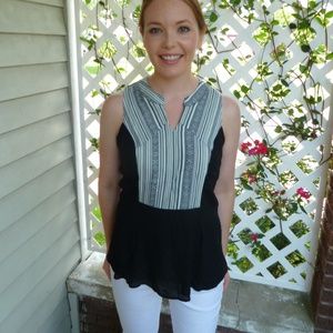 Tribal Pattern Tank Top